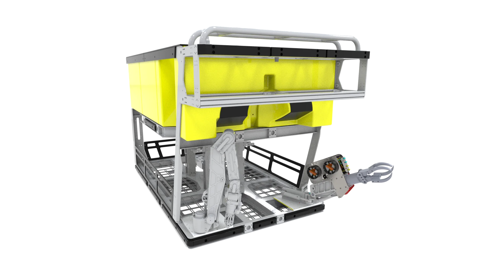 ROV Valve Panel WITH ROV Valve bucket