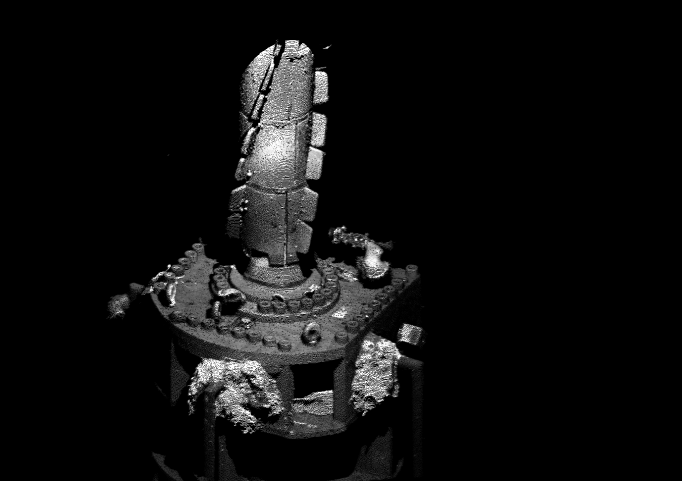 dynamic laser scanning skid