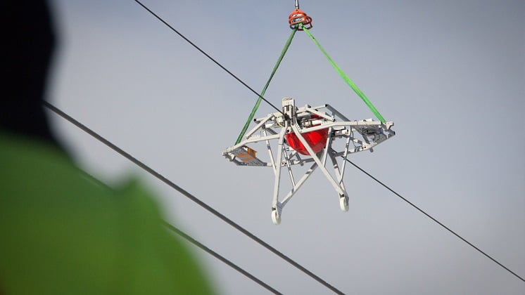 air warning marker robot