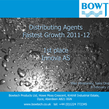 BOWTECH AWARDS INNOVA TOP SALES AND FASTEST GROWTH AWARDS pic no 1