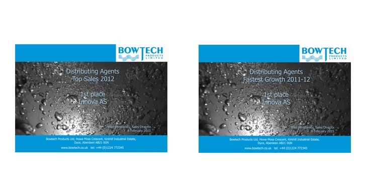 BOWTECH AWARDS INNOVA TOP SALES AND FASTEST GROWTH AWARDS_both pictures